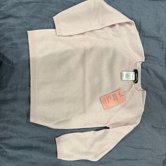 Quince Other - Brand New with tags 5T Quince pink cashmere sweater
